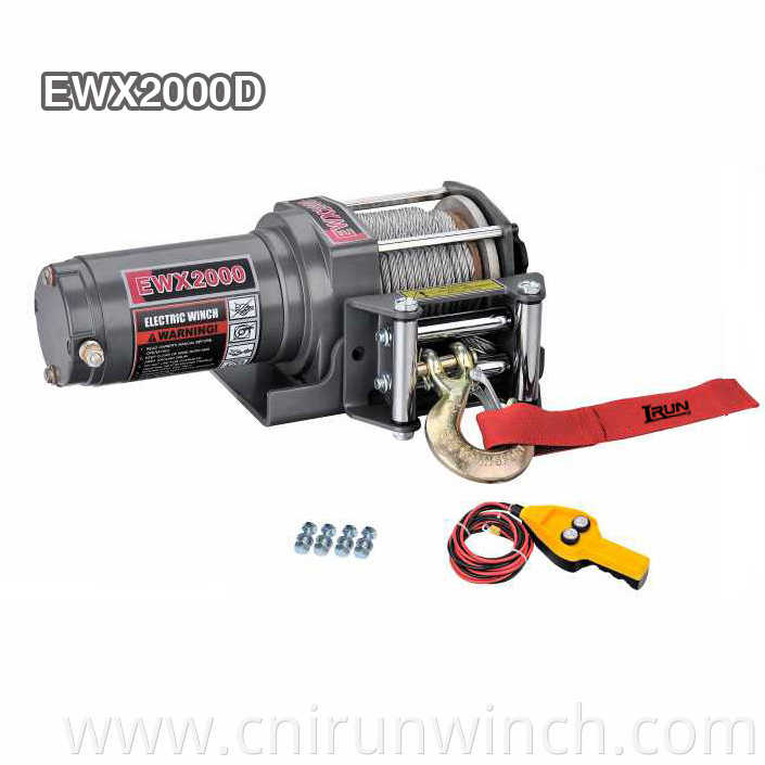 12V Small Electric Winch For Atv